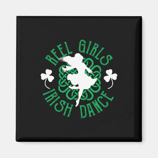 Women Irish Step Dancer Step Dancing Reel Girls Ir Magnet