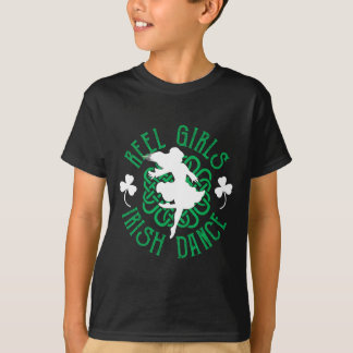 Women Irish Step Dancer Step Dancing Reel Girls Ir T-Shirt