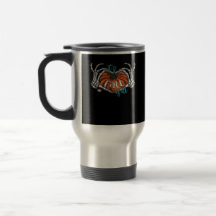 Women It’s Fall Y’all Pumpkin Gnome Autumn Tree He Travel Mug