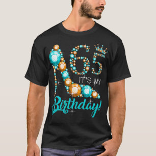 Women It's My 65th Shoe Crown Happy 65th birthday T-Shirt