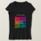 Women Jersey V-Neck Custom Business Logo T-Shirts