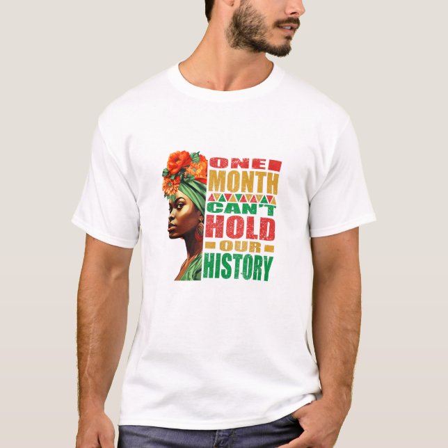 Women Juneteenth Black T-Shirt (Front)
