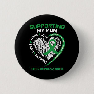 Women Kids Mother Mom Kidney Disease Awareness Gif Button