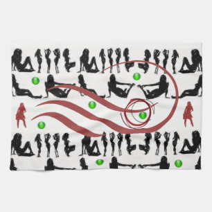 women kitchen hand towel