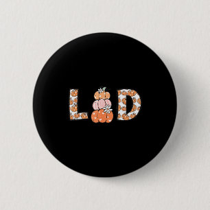 Women Labor And Delivery Nurse Fall Pumpkins Thank Button