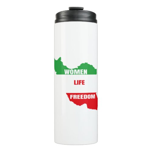 Women Life Freedom Support Women of Iran Thermal Tumbler