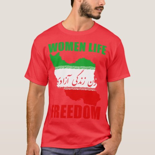 Women Life Freedom T_Shirt