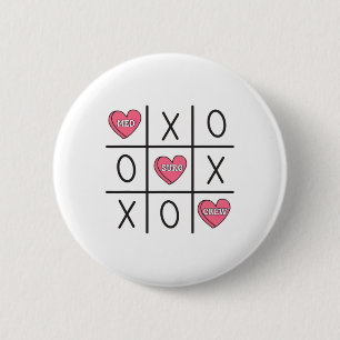 Women Med Surg Nurse Valentine's Day Medical Surgi Button