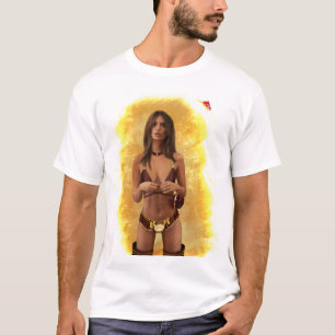 Women Men Emily Ratajkowski In Ferrero Rocher Unde T-Shirt
