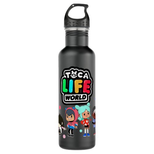 Women Men Manga Toca Boca Anime Gifts For Movie Fa Stainless Steel Water Bottle