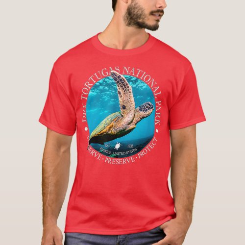 Women Men National Park Florida Keys Scuba Diving  T_Shirt