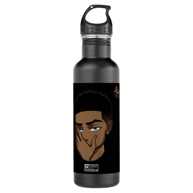 Women Men XXX Tentacion Cool Gifts Stainless Steel Water Bottle (Front)