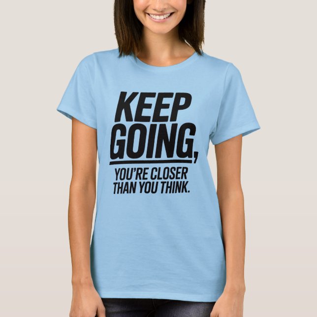 Women Motivational T-Shirt – Confidence & Growth T (Front)