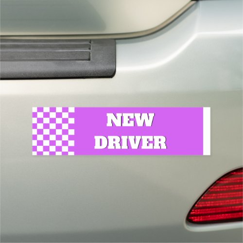 Women New Driver Car Magnet