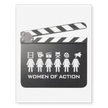 Women of Action Temporary Tattoo
