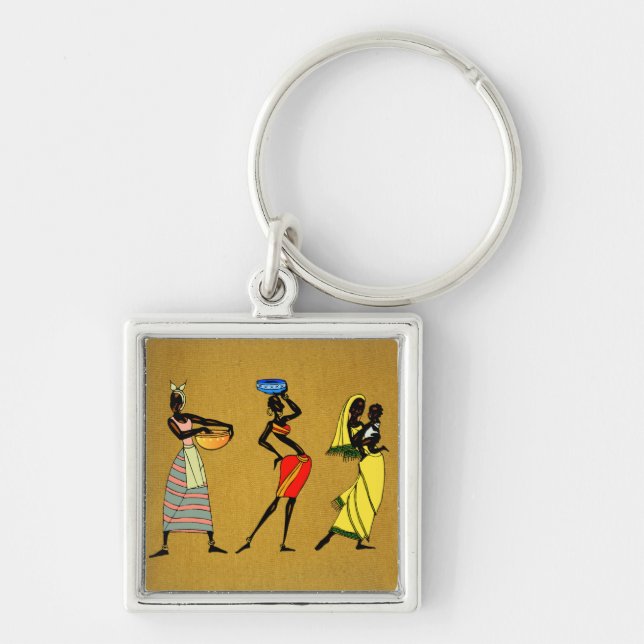 Women of Africa Keychain (Front)