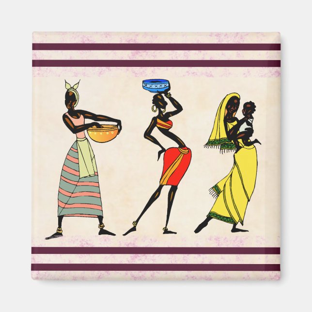 Women of Africa Magnet (Front)