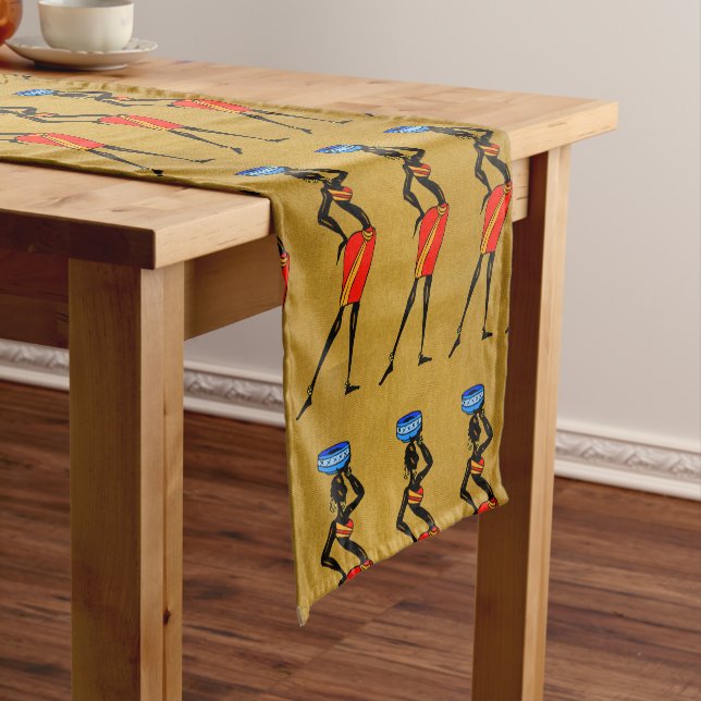 Women of Africa Table Runner (In Situ)