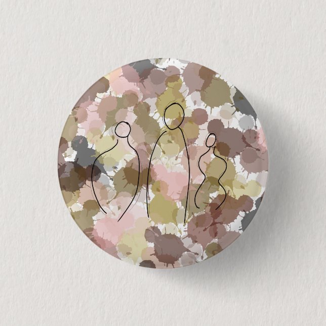 Women of all walks of life button (Front)