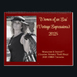 'Women of an Era' ©M&B Artwork 2025 Calendar<br><div class="desc">'Women of an Era' (Vintage Expressions) ©M&B 2025 Calendar Art Series The ©M&B Version Of 'Women of an Era' (Vintage Expressions) 2025 Limited-Edition Calendar Art Series - Featuring Vintage-Style Portrait Portrayals of ©M&B Artwork | Calendar-Style Product as sold via ©M&B Creative 'Artistry' Thrift Shop | On-line Store-Stock Collection - https://www.zazzle.com/store/memoriesandbeyond...</div>