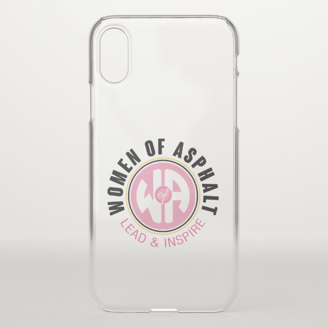 Women of Asphalt Clear iPhone Case (Back)