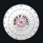 Women of Asphalt Dart Board<br><div class="desc">Women of Asphalt Dart Board</div>