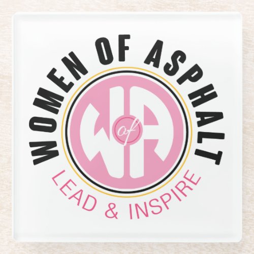 Women of Asphalt Glass Coaster