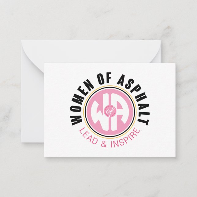 Women of Asphalt Note Card (Front)