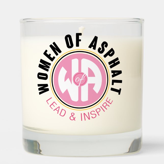 Women of Asphalt Scented Jar Candle  (Front)