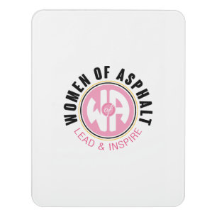 Women of Asphalt Sign