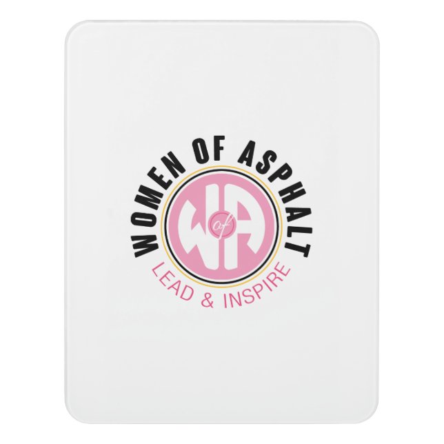 Women of Asphalt Sign (Contemporary Vert)