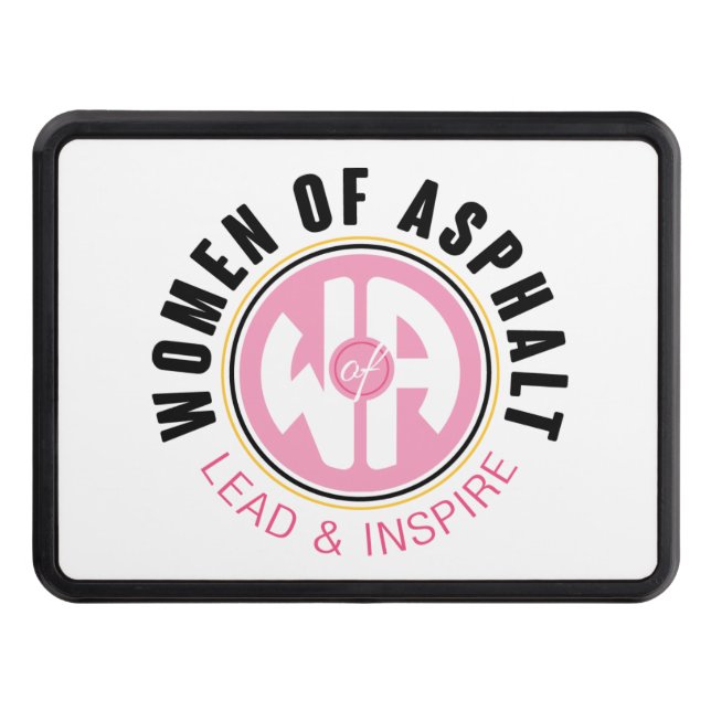 Women of Asphalt Trailer Hitch Cover (Front)