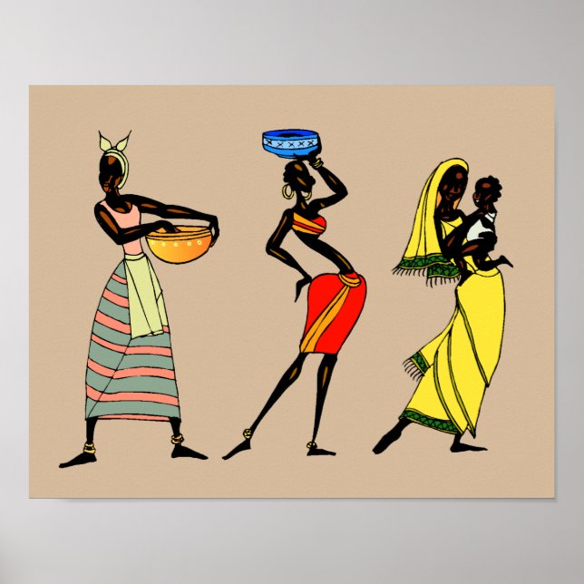 Women of Kenya animation Poster (Front)