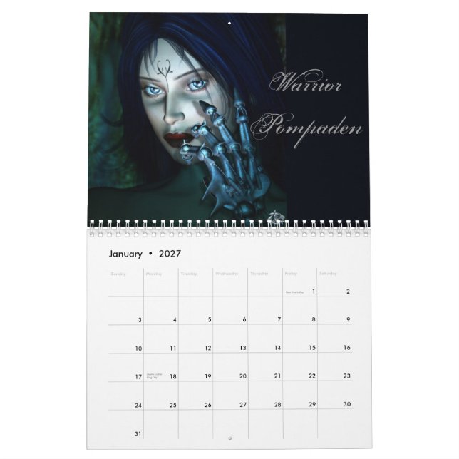 Women of Power Calendar (Jan 2027)