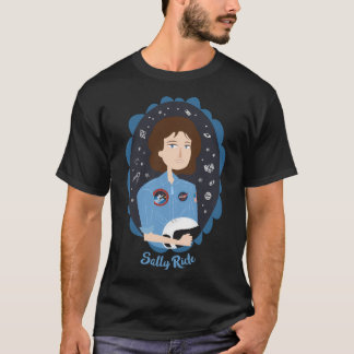 Women Of Science Sally Ride T-Shirt