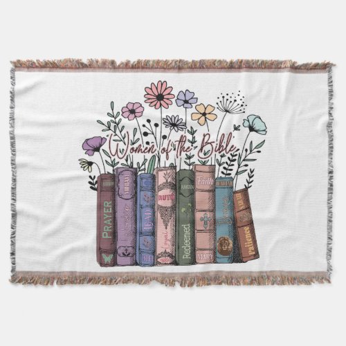 Women of the Bible Throw Blanket