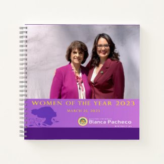 WOMEN OF THE YEAR 2023 NOTEBOOK