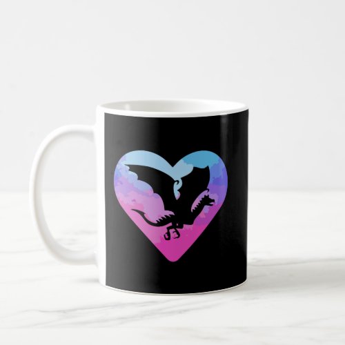 Women Or Girls Flying Dragon Coffee Mug
