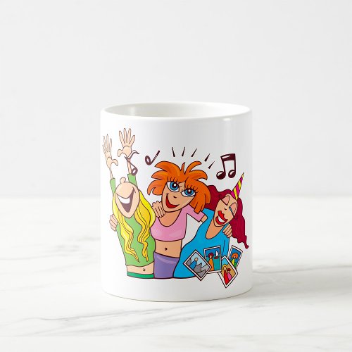 Women Partying Coffee Mug