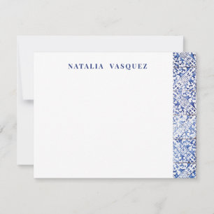Women Personalized Note Card