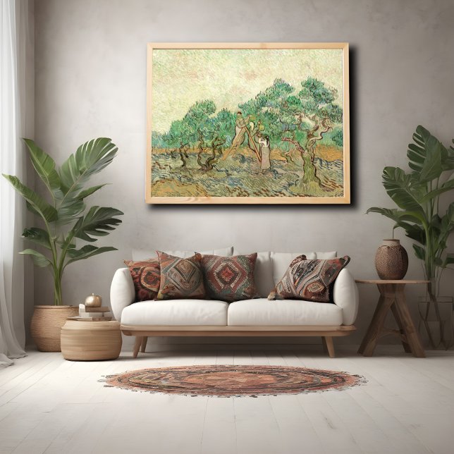 Women Picking Olives, Van Gogh Poster (Creator Uploaded)