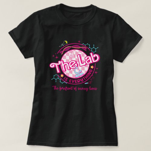 Women Pink Lab Week 2024 Medical Lab Science Lab  T_Shirt