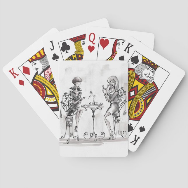 Women Poker Cards (Back)