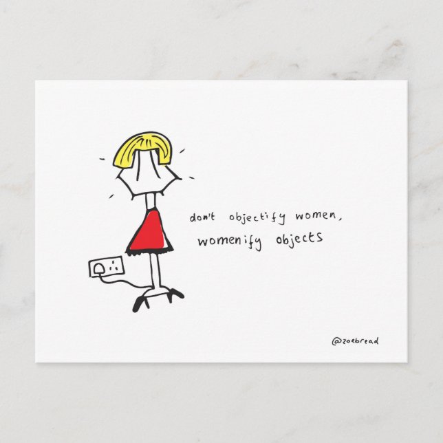 women postcard (Front)