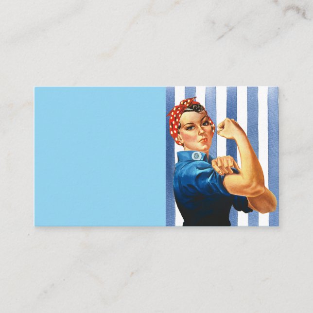 Women Power Business Card (Front)