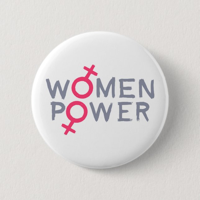 Women Power Button (Front)