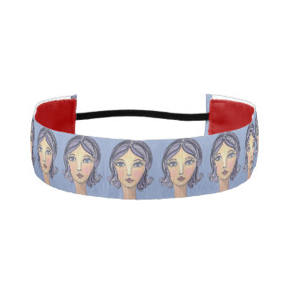 Women Power Face Fleece Blanket Athletic Headband