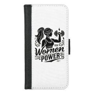 Women Power  iPhone 8/7 Wallet Case