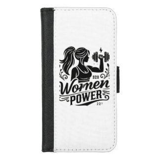 Women Power iPhone 8/7 Wallet Case