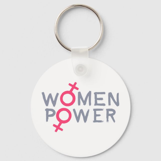 Women Power Keychain (Front)